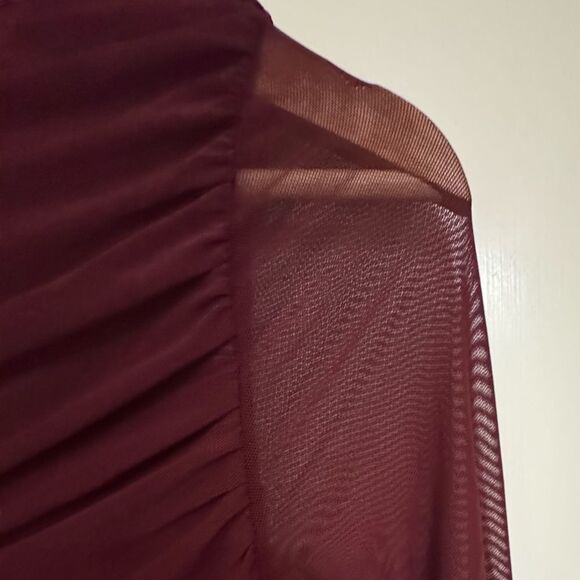 NWT MINKPINK ‘Kiki’ Mini Dress in Wine Size S - Picture 12 of 12